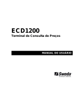 Sweda ECD 1200 Manual do usuário