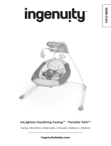 ingenuity InLighten Soothing Swing - Twinkle Tails Manual do proprietário