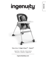 ingenuity Trio 3-in-1 High Chair - Nash Manual do proprietário