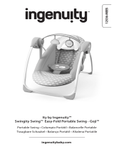 ITY by Ingenuity Swingity Swing Easy-Fold Portable Swing – Goji Manual do proprietário