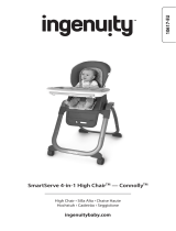 ingenuity SmartServe 4-in-1 High Chair - Connolly Manual do proprietário