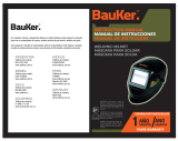 BAUKER Máscara Manual do proprietário