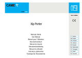 CAME XIP/PORTER Manual do usuário