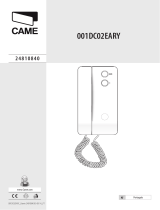 CAME DC02EARY Manual do usuário