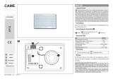 CAME PROXINET Guia de instalação