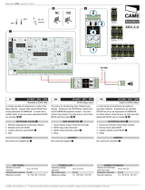 CAME SR2, SR4, SR8 Guia de instalação