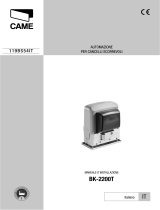 CAME BK-2200T Guia de instalação