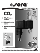 Sera CO2 solenoid valve 2 W Manual do usuário