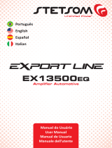 StetSom EX 13500 EQ Manual do proprietário