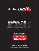 StetSom FONTE INFINITE BLACK 150A Manual do proprietário