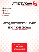 StetSom EX 10500 EQ Manual do proprietário
