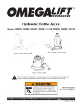 Omega Lift 10025B Manual do proprietário