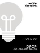 SPEEDLINK DROP USB LED Lamp touch Guia de usuario