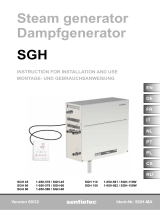 Sentiotec Steam generator SGH Manual do usuário