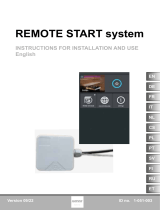 Sentiotec Remote Start System Manual do usuário