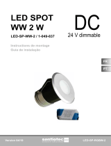 Sentiotec LED Spot WW Manual do usuário