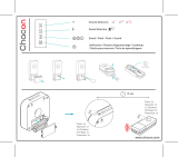 Chacon 84171 Style Anthracite Wireless Doorbell Manual do usuário