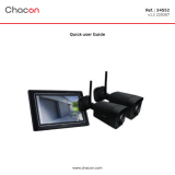 Chacon 34552 2 Wireless HD Cameras Manual do usuário