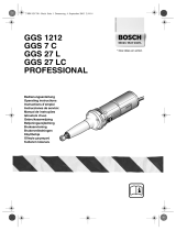 Bosch GGS 27 L Manual do usuário