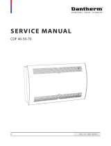 Dantherm CDF 40-50-70 Manual do usuário