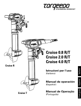 Torqeedo Cruise 0.8 / 2.0 / 4.0 R / T Guia de usuario