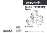 eXact PipeCut 170E System Guia de usuario