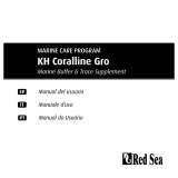 Red Sea KH Coralline Gro Manual do proprietário