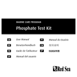 Red Sea Phosphate Manual do usuário