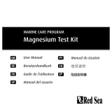Red Sea Magnesium Manual do proprietário