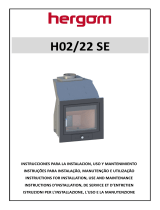 Hergom Hogar H-02/22 Calefactor Instruções de operação