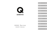 Q Acoustics 5000 Series Manual do usuário