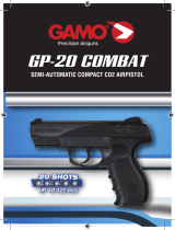 Gamo GP-20 COMBAT PISTOL Manual do usuário