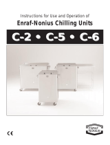 Enraf-Nonius chilling unit Manual do usuário