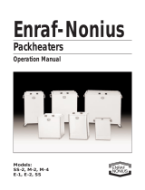 Enraf-Nonius INOX Packheaters Manual do usuário