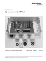 Minebea Intec Cable Junction Box PR 6130/08 Manual do proprietário