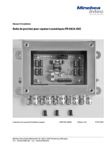 Minebea Intec Cable junction box for digital load cells PR 6024/68S Manual do proprietário