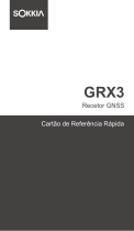 Sokkia GRX3 GNSS Receiver Guia de referência