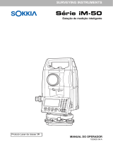 Sokkia iM-50 Series Total Station Manual do usuário