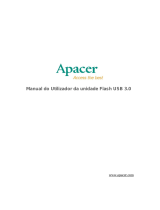 Apacer USB3.0 flash drive Manual do usuário