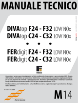 Ferroli DIVAtop LOW NOx C24-C32 / F24-F32 (354M0520 ¬ edizione: 09/2007) Manual do proprietário