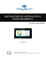 Kaysun Centralised Controller KCCT-64 IPS and KCCT-64 IPS Manual do usuário