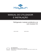 Kaysun Modular Full DC Inverter Chillers 30-60 kW R-32 Manual do usuário