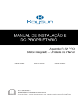 Kaysun Aquantia PRO Bibloc Integrated Manual do usuário