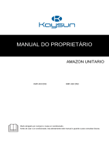 Kaysun Amazon Unitario Front Air Discharge Manual do usuário