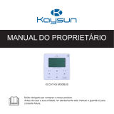 Kaysun Individual Wired Controller KCCHT-05 MODBUS Manual do usuário