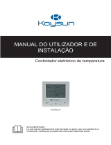Kaysun Thermostat KC-FCD-2T Manual do usuário