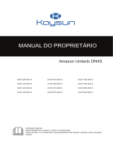 Kaysun Amazon Unitario Top Air Discharge Manual do usuário
