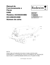 Redexim Rink DS800 Mounted Manual do proprietário