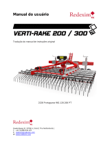 Redexim Verti®-Rake 200 Manual do proprietário