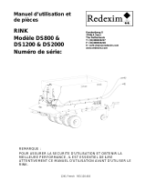 Redexim Rink DS800 Mounted Manual do proprietário